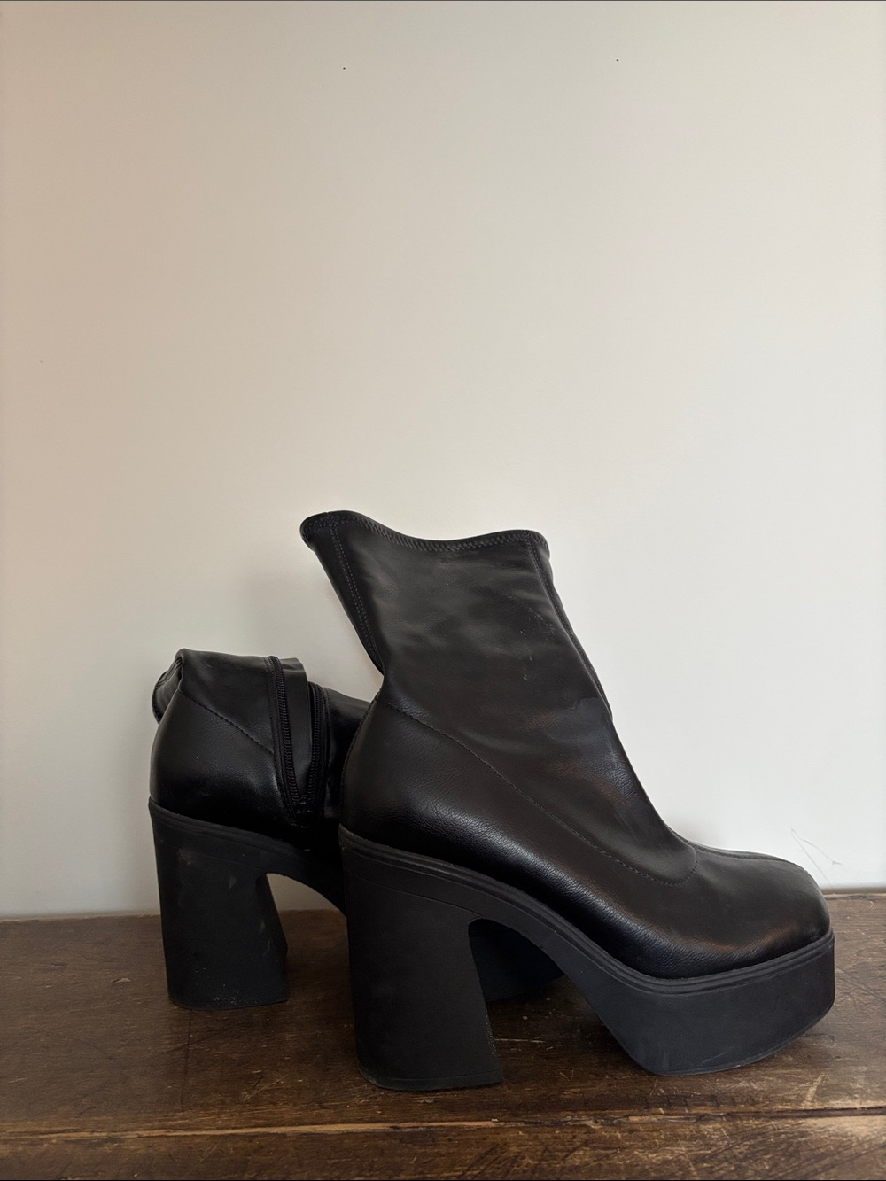 Platform Ankle Boots